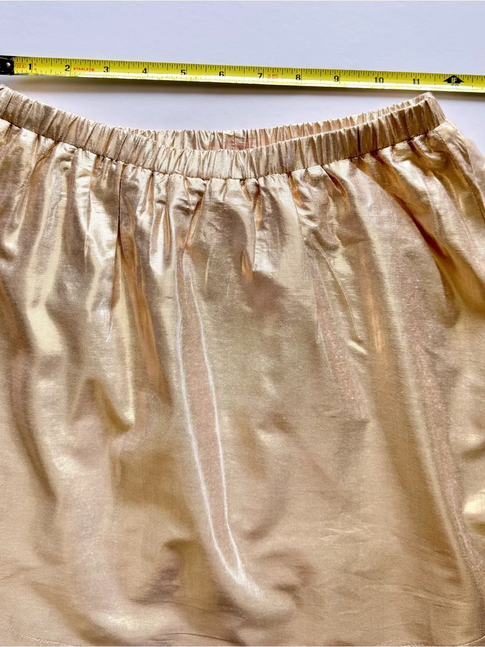 Bisby Metallic Rose Gold Girls' Skort